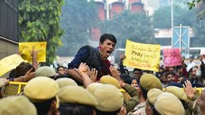 Police Brutally Attack JNU Students