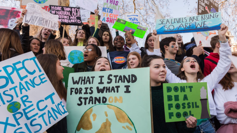 Students from 1,600 Cities Protest Climate Change