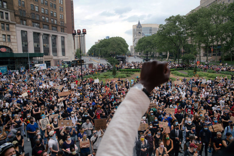 Eleventh Day of George Floyd Protests Is the Biggest Yet