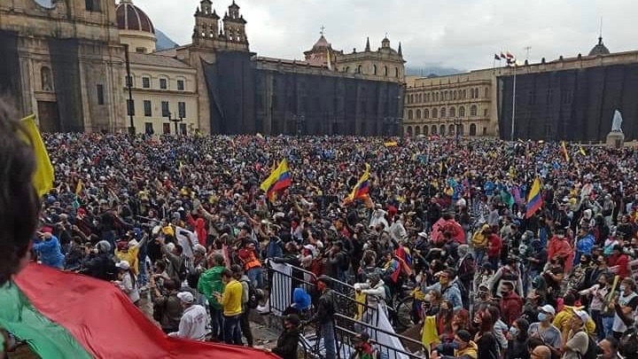 National Strike in Colombia Continues for a Second Day