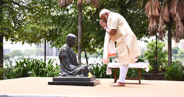 How Modi Is Trying to Use Gandhi’s Name to Whitewash His Dark Record