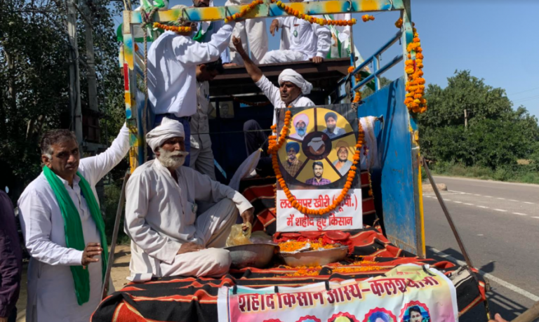 News from the Farmers’ Movement: ‘Asthi Kalash Yatra’ Draws Huge Crowds