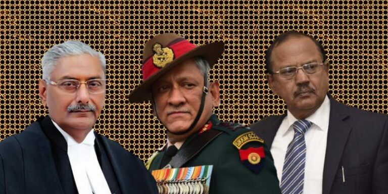 Connect the Dots from Doval and Rawat to Arun Mishra and a Disturbing Picture Emerges