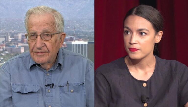 AOC in Conversation with Noam Chomsky