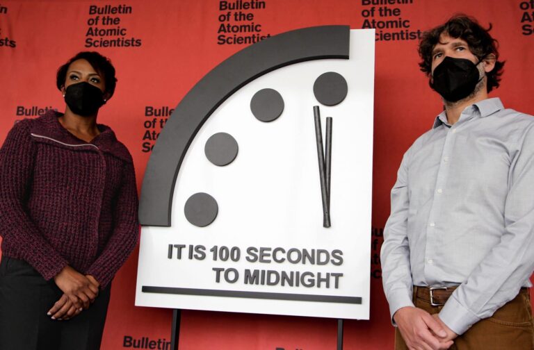 At Doom’s Doorstep: It Is 100 Seconds to Midnight