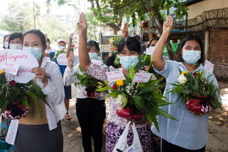 Silent Strikes Mark One Year of Military Rule in Myanmar