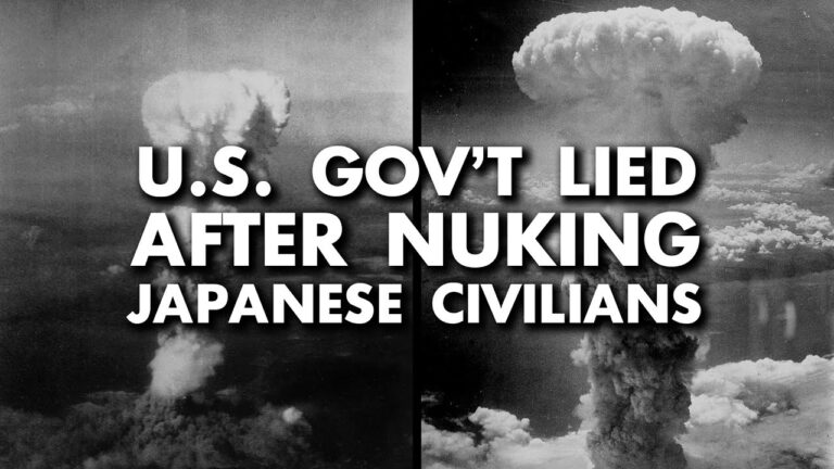After Nuking Japan, U.S. Gov’t Lied About Radioactive Fallout as Civilians Died