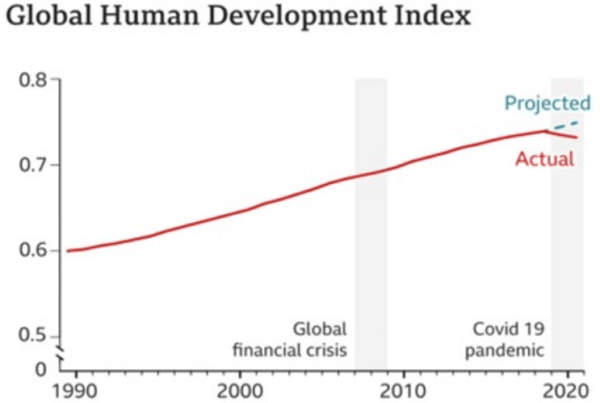 Life Expectancy and Human Development in the 21st Century