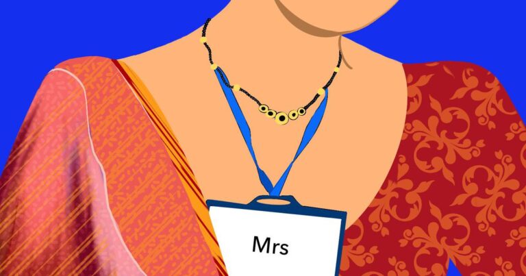 When a Woman in India Chooses Not to Take Her Husband’s Surname
