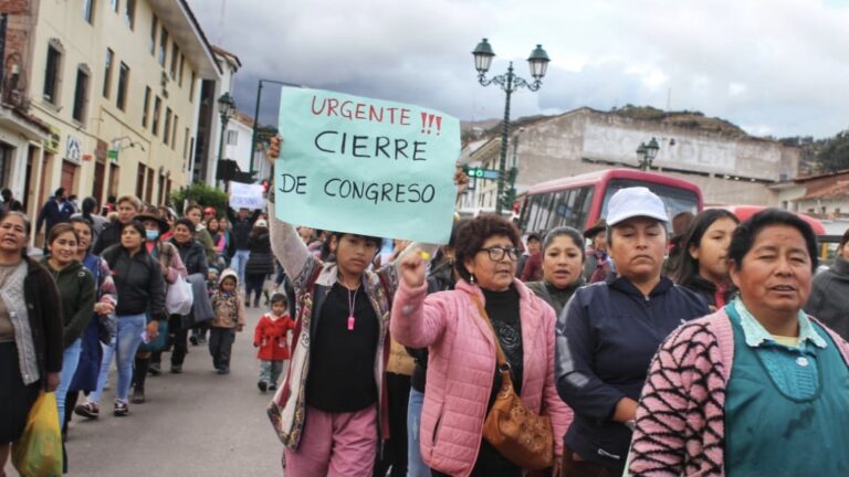 Protests Continue in Peru; Also: Interview with a Leader of the Protests
