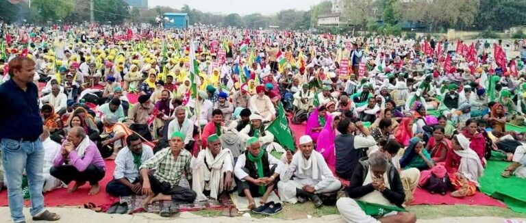 At Mahapanchayat in Delhi, Farmers Vow to Build Bigger ‘Andolan’ for Democracy