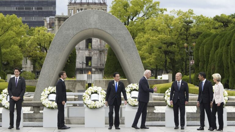 G7 Leaders in Hiroshima – Two Articles
