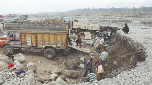 In Uttarakhand, Crores in the River