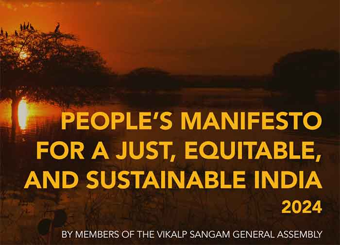 People’s Manifesto for a Sustainable, Just India