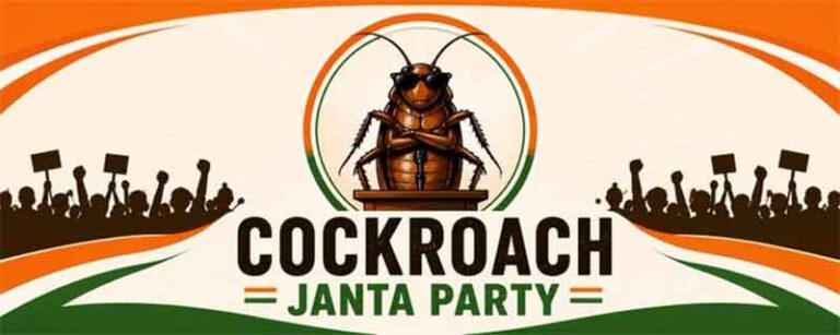 When Satire Shook the Regime: The Rise of the Cockroach Janata Party